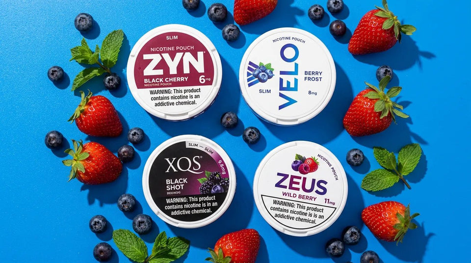 Best Berry Nicotine Pouches: Blueberry, Strawberry and Raspberry Ranked - The Snus Outlet