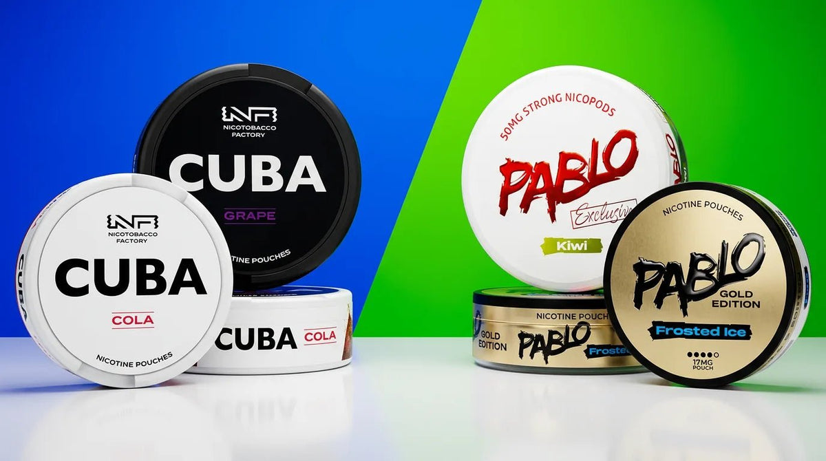 CUBA vs Pablo Nicotine Pouches: Which Strong Brand Wins in 2026? - The Snus Outlet