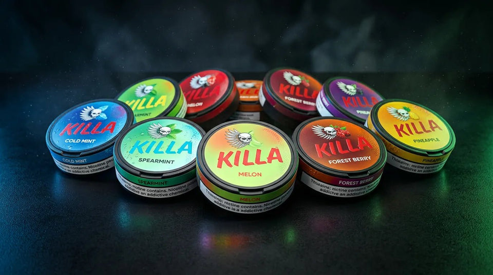 Killa Nicotine Pouches Review: All Flavours and Strengths Ranked - The Snus Outlet