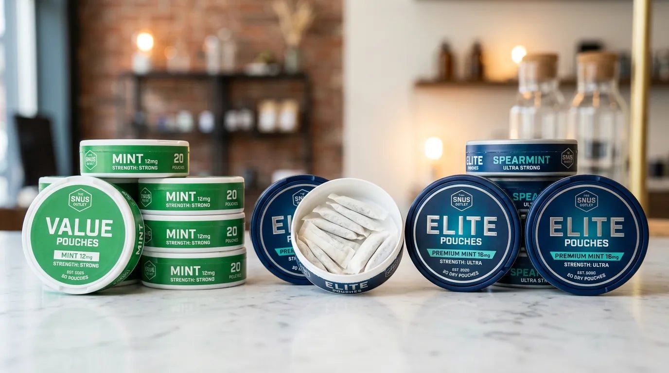 KUMA vs ZYN Nicotine Pouches: Budget Brand vs Premium Pick (2026) - The Snus Outlet