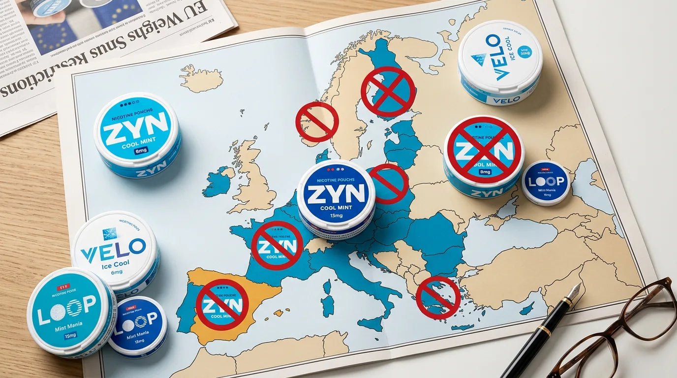 Nicotine Pouches Banned in Europe: The 2026 Country-by-Country Legal Guide - The Snus Outlet