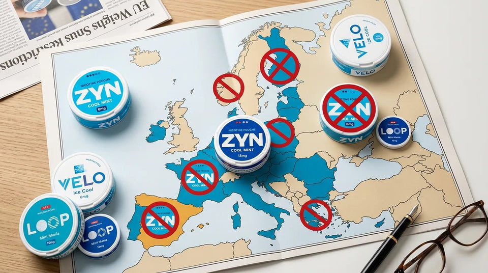 Nicotine Pouches Banned in Europe: The 2026 Country-by-Country Legal Guide - The Snus Outlet