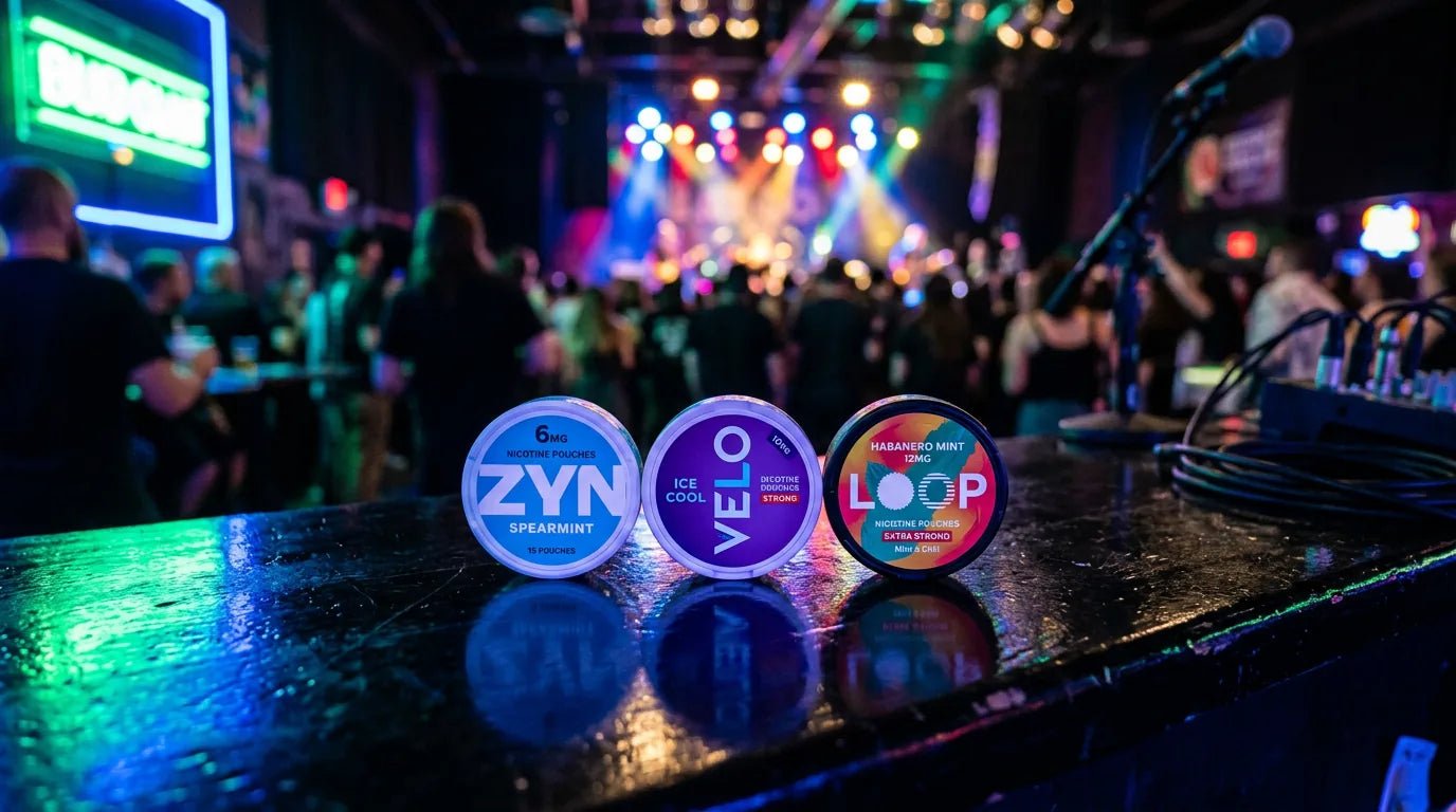 Nicotine Pouches at Concerts: The Live Music Fan's Guide 2026 - The Snus Outlet