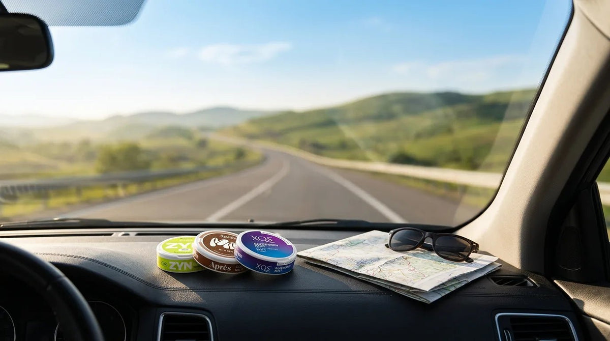 Nicotine Pouches While Driving: A Long-Distance Road Trip Guide - The Snus Outlet