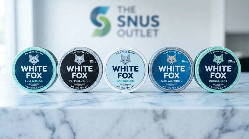 White Fox Nicotine Pouches Review: All Flavours and Strengths Ranked - The Snus Outlet