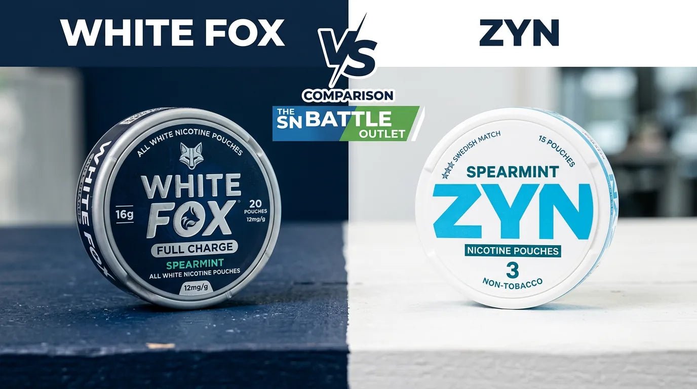 White Fox vs ZYN Nicotine Pouches: Which Should You Choose? - The Snus Outlet