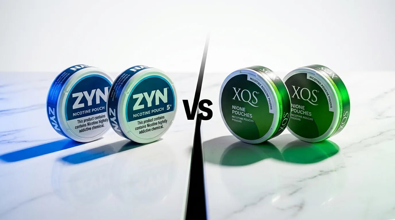 ZYN vs XQS Nicotine Pouches: Full Comparison and Verdict 2026 - The Snus Outlet
