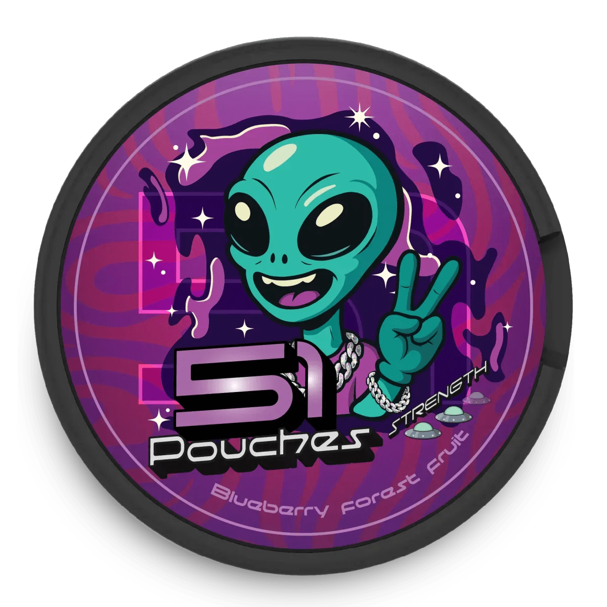 51 Blueberry 10mg - The Snus Outlet