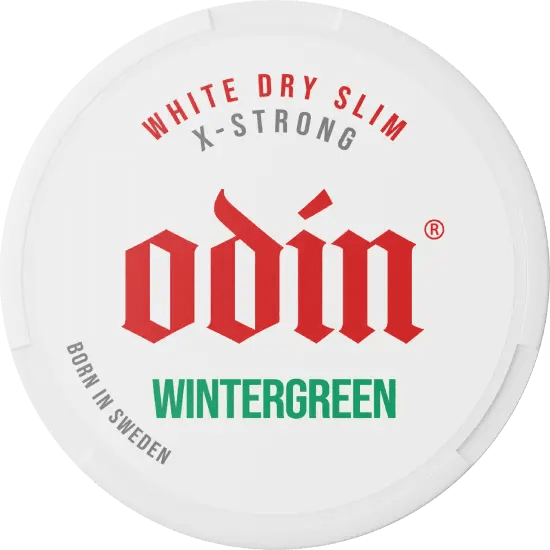 Odin Wintergreen X-Strong 35 mg - The Snus Outlet