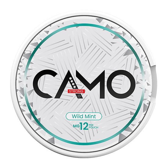 CAMO Wild Mint 12mg - The Snus Outlet