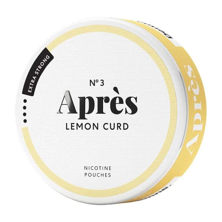 Après Lemon Curd Extra Strong 8mg - The Snus Outlet