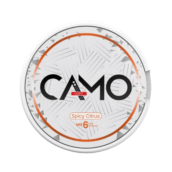 CAMO Spicy Citrus 6mg - The Snus Outlet