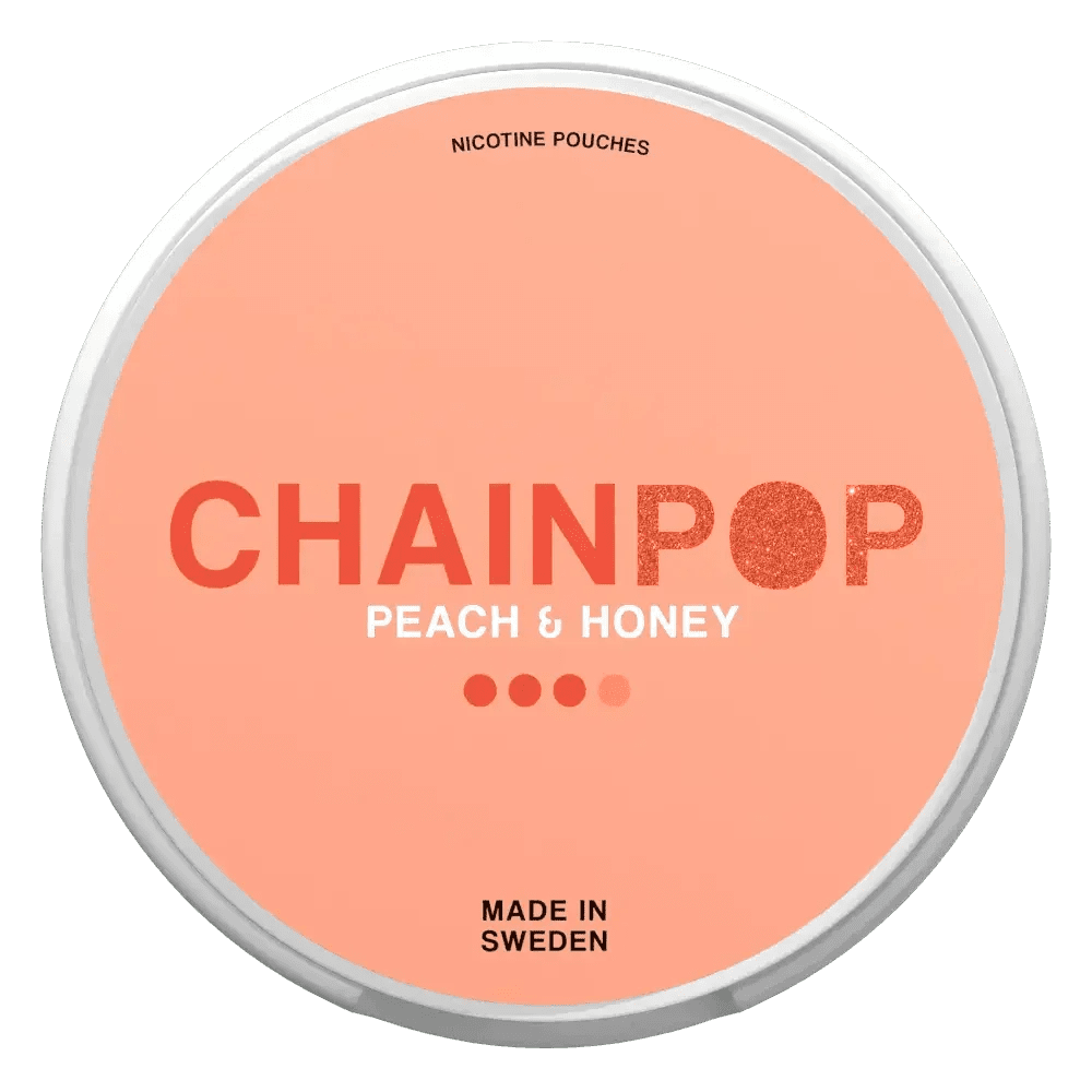 Chainpop Peach & Honey 9mg - The Snus Outlet