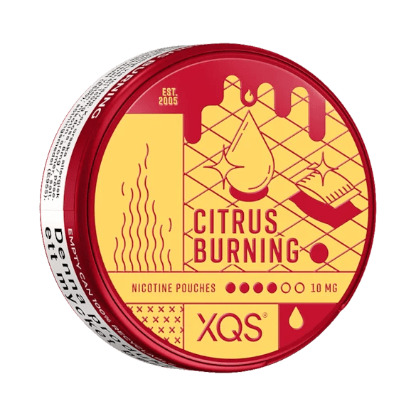 XQS Citrus Burning 10mg - The Snus Outlet