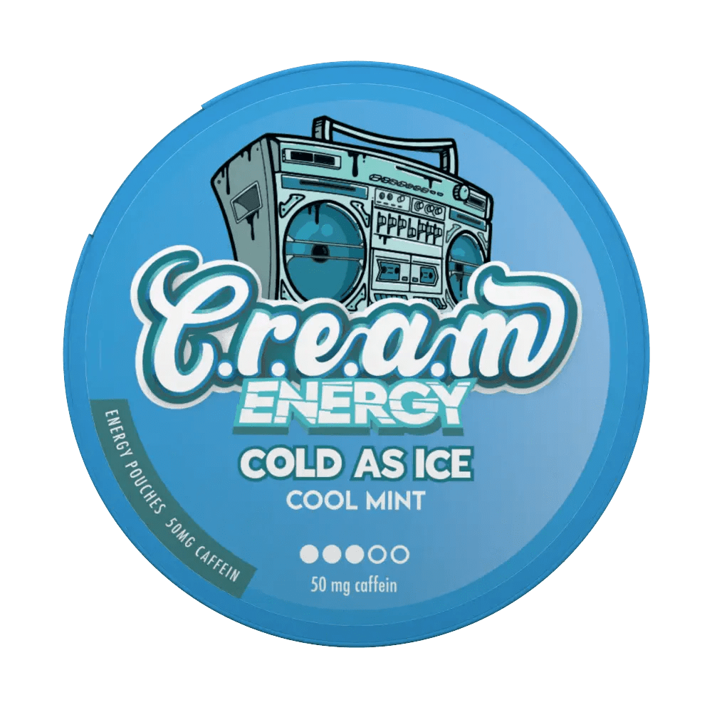 CREAM COLD AS ICE - Caffeine Pouch - The Snus Outlet