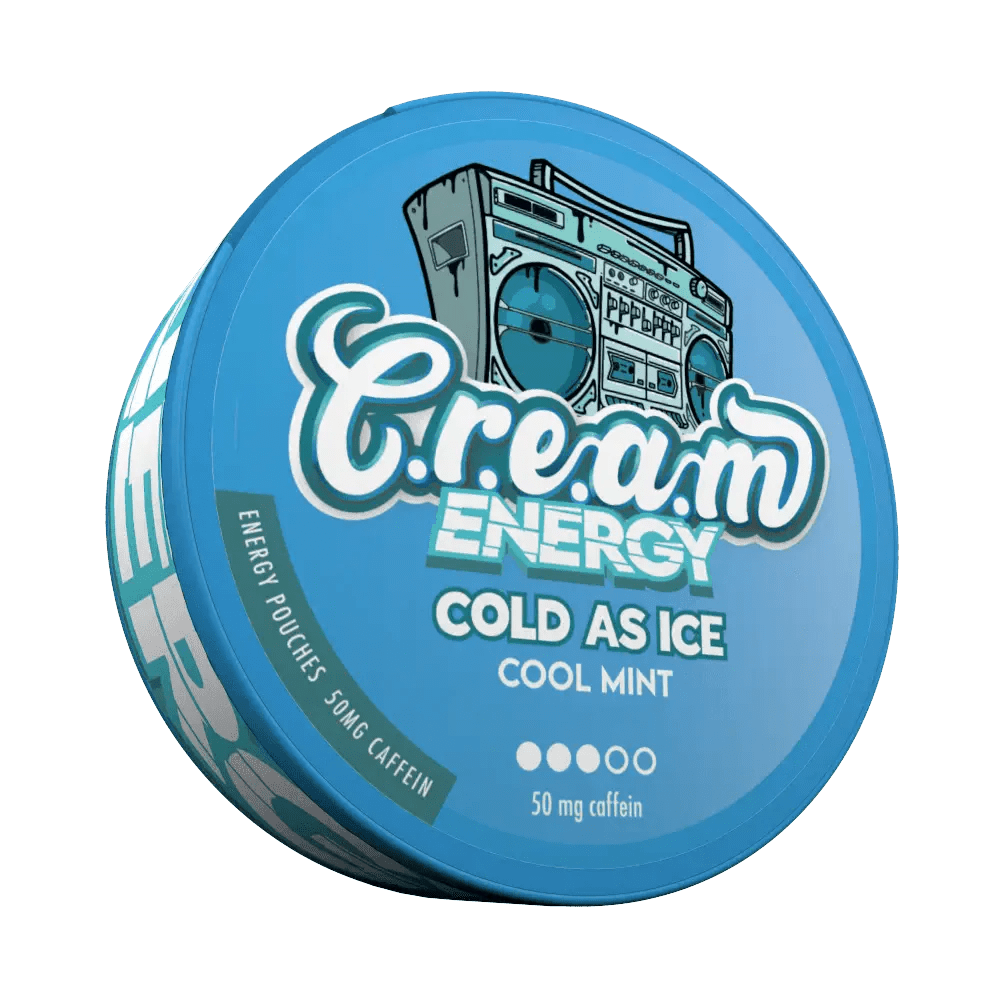 CREAM COLD AS ICE - Caffeine Pouch - The Snus Outlet