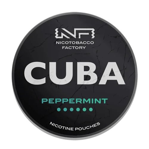 Cuba Peppermint Black - The Snus Outlet