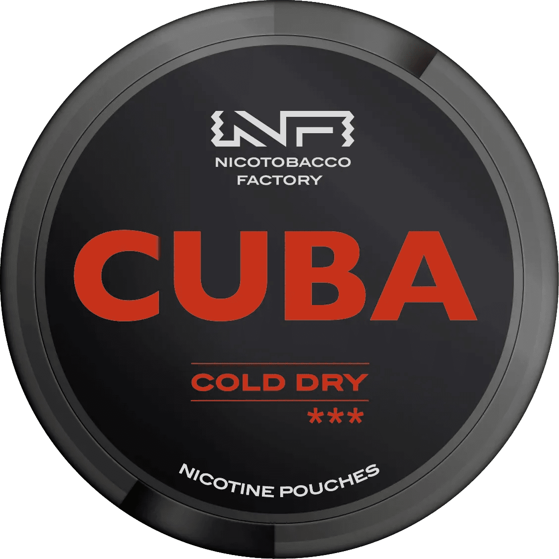 Cuba Cold Dry Black - The Snus Outlet