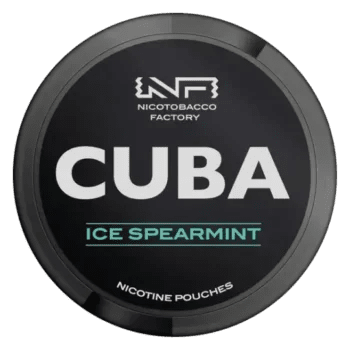 Cuba Ice Spearmint Black - The Snus Outlet