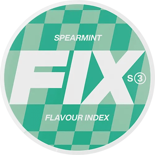 FIX Spearmint 8mg - The Snus Outlet
