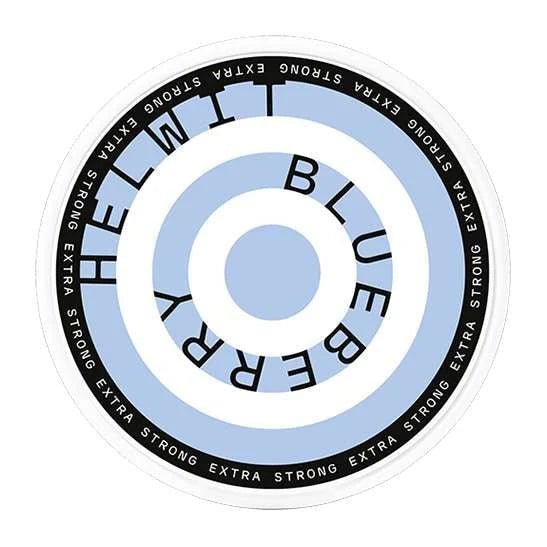 Helwit Blueberry Extra Strong 7.5 mg - The Snus Outlet