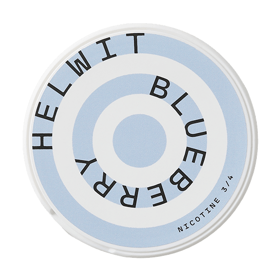 Helwit Blueberry Slim 4.5 mg - The Snus Outlet