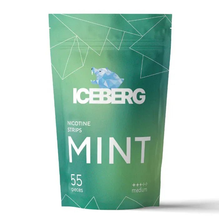 Iceberg Nicotine Strips Mint 11mg - The Snus Outlet