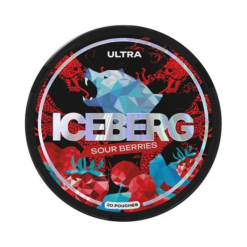 ICEBERG Sour Berries 40mg - The Snus Outlet