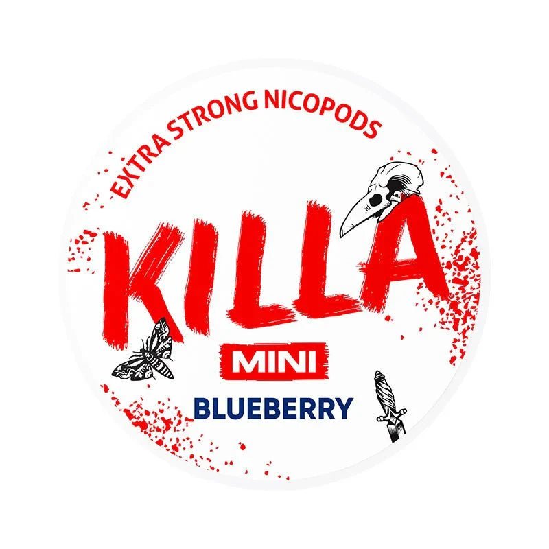 Killa Mini Blueberry 8mg - The Snus Outlet