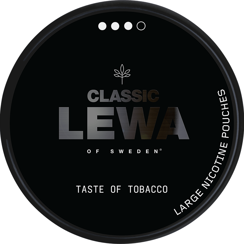 LEWA Classic Taste of Tobacco 13.5mg - SHORT DATE DEAL - The Snus Outlet