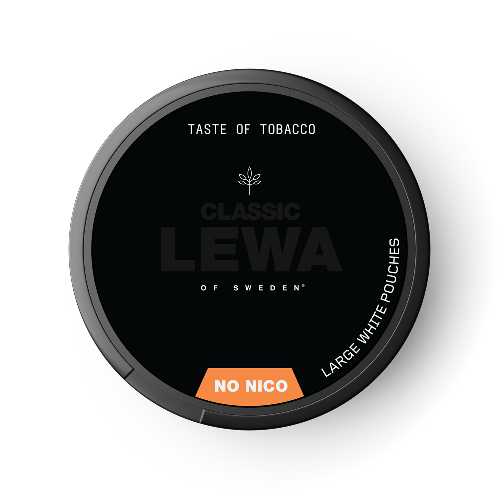 LEWA Classic Taste of Tobacco No Nico - The Snus Outlet