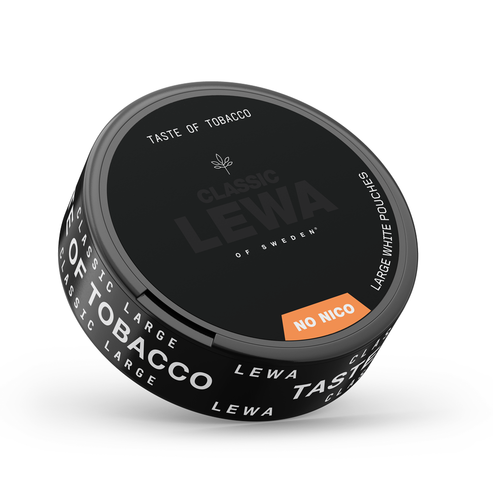 LEWA Classic Taste of Tobacco No Nico - The Snus Outlet
