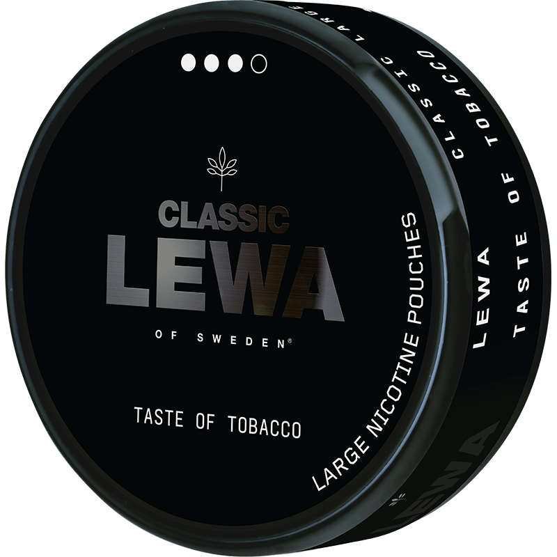 LEWA Classic Taste of Tobacco 13.5mg - SHORT DATE DEAL - The Snus Outlet