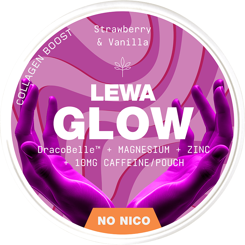 LEWA GLOW Strawberry & Vanilla No Nico - The Snus Outlet