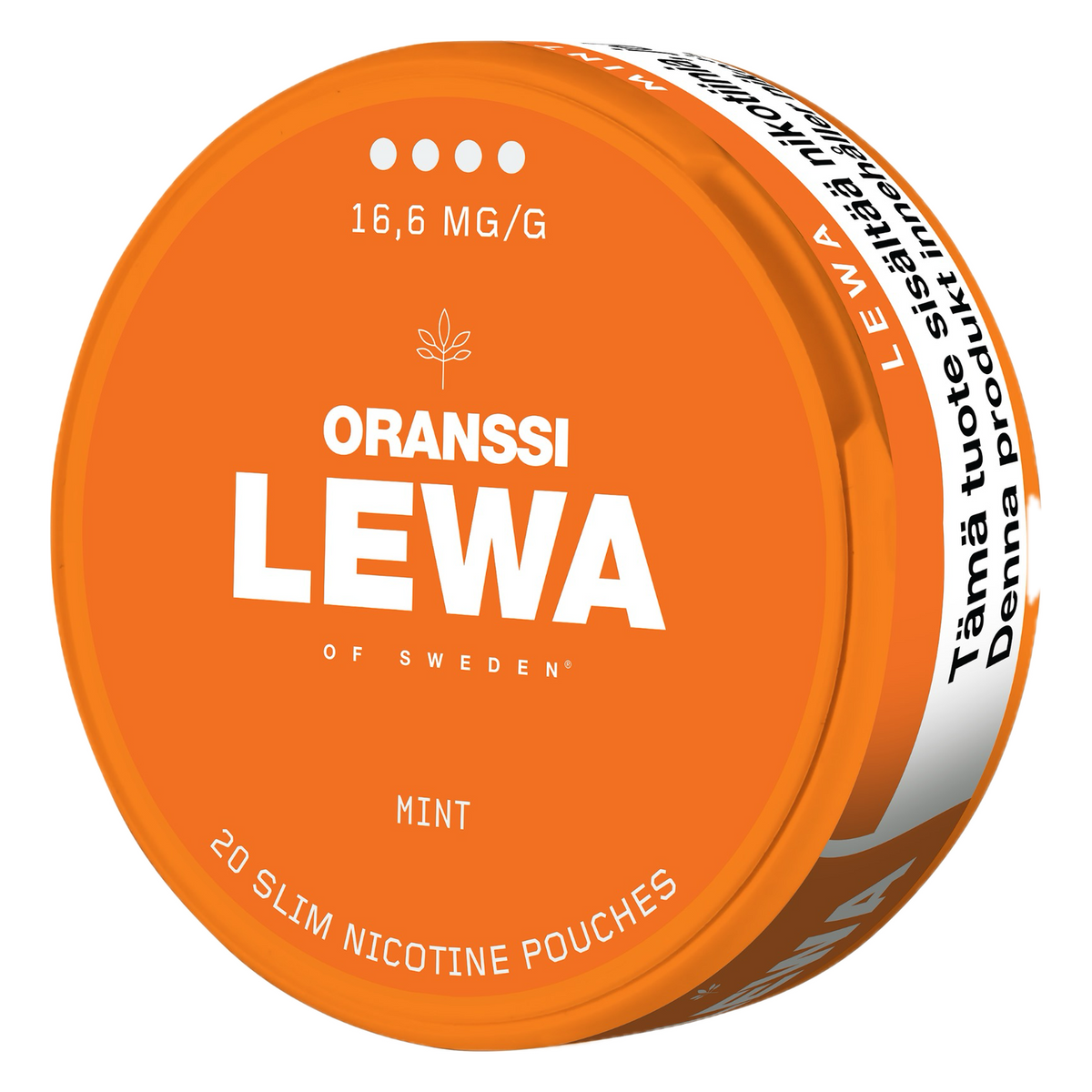 LEWA Oranssi Dry Mint 11.6mg - The Snus Outlet