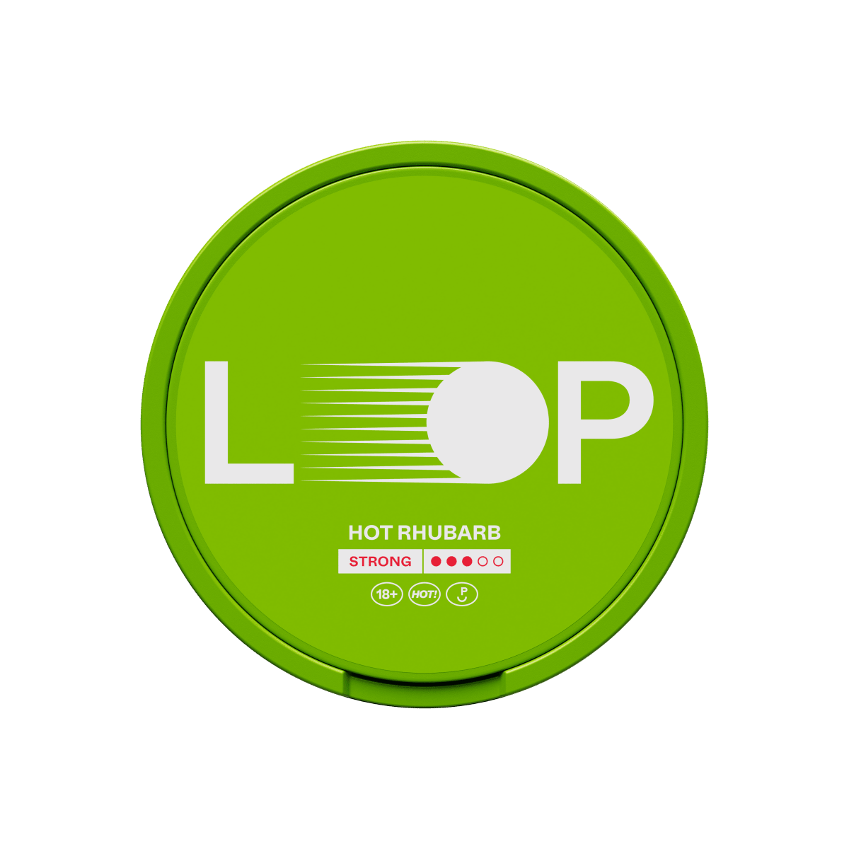 LOOP Hot Rhubarb Strong 11mg - The Snus Outlet