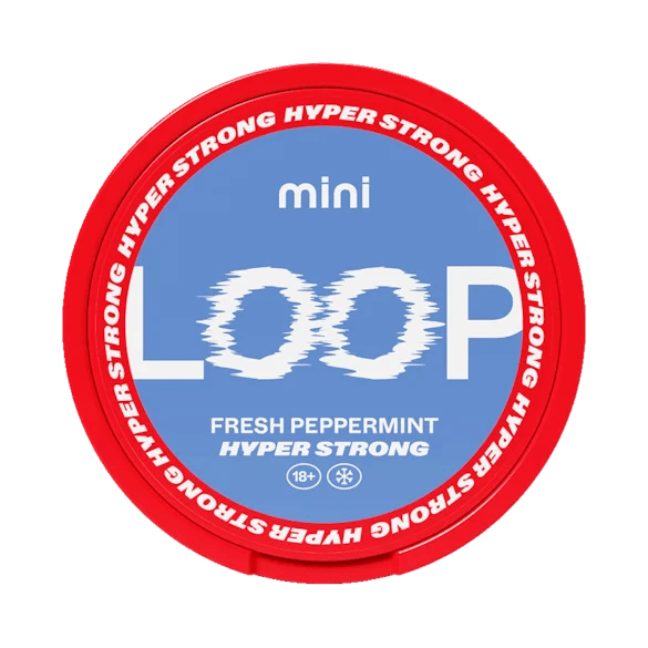 Loop Fresh Peppermint Mini Hyper Strong 10mg - The Snus Outlet