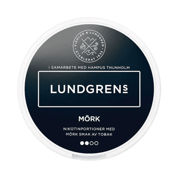 Lundgrens Mörk 8mg - The Snus Outlet