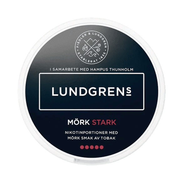 Lundgrens Mörk Strong 12mg - The Snus Outlet