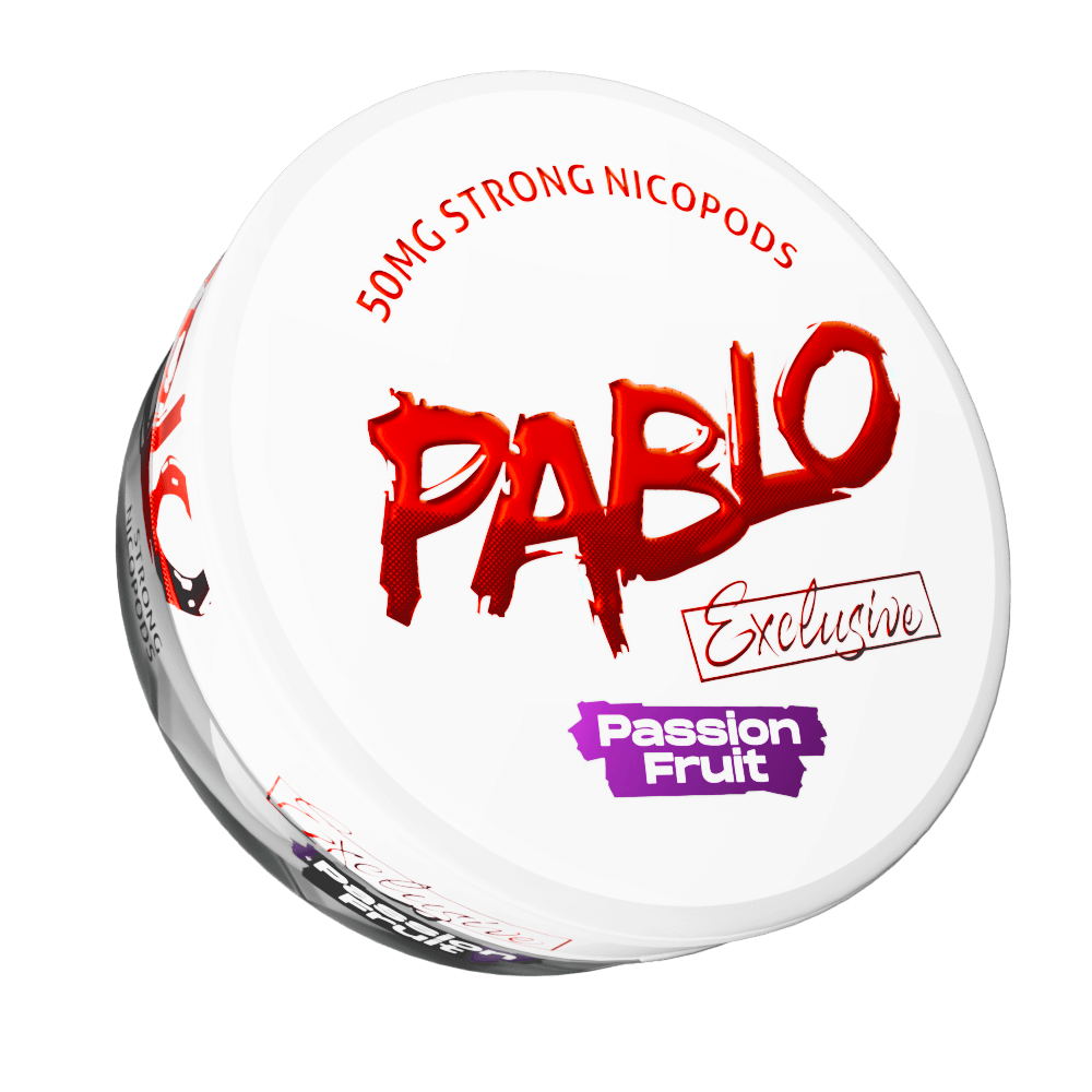 PABLO Exclusive Passion Fruit 50mg - The Snus Outlet