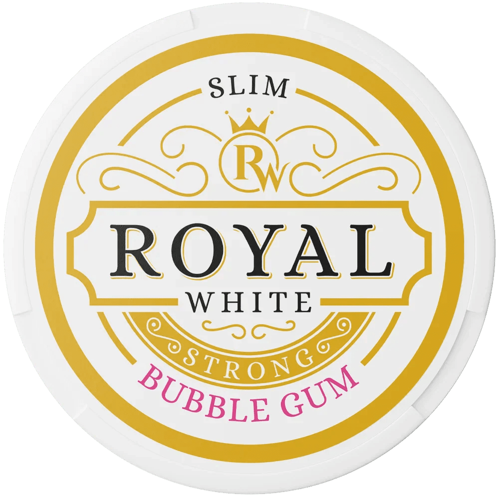 Royal White Bubble Gum - The Snus Outlet