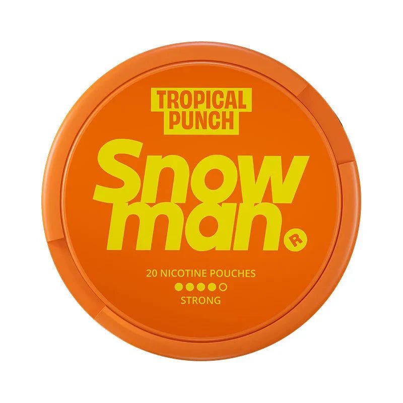 Snowman Tropical Punch 12mg - The Snus Outlet
