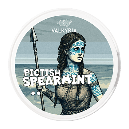 Valkyria Pictish Spearmint Slim 4mg - The Snus Outlet