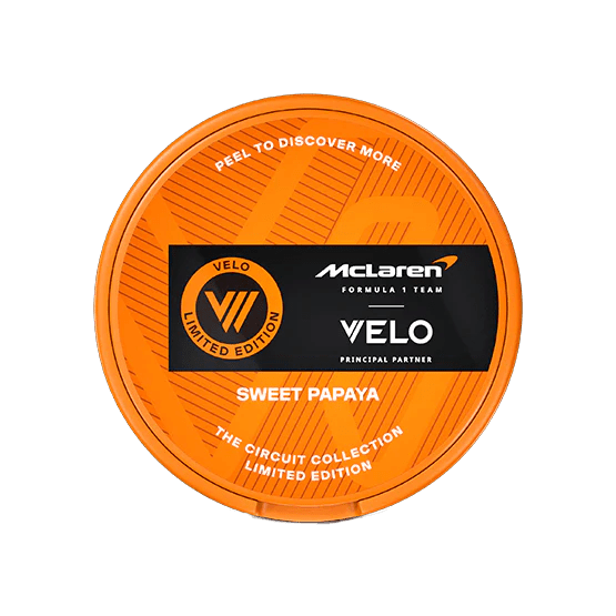 VELO McLaren Sweet Papaya - The Snus Outlet
