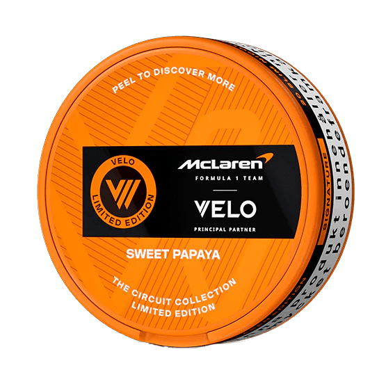 VELO McLaren Sweet Papaya - The Snus Outlet
