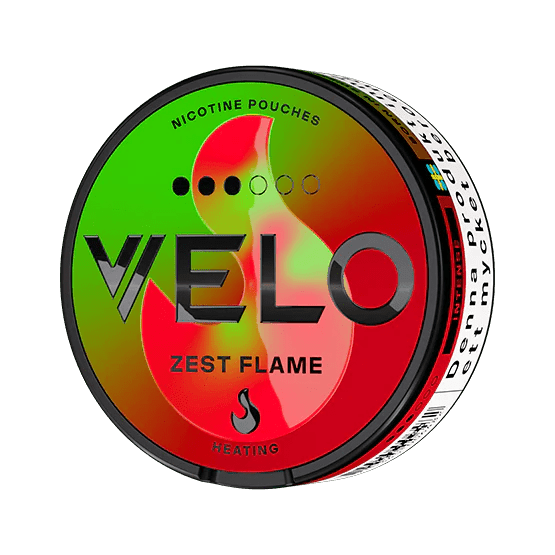 VELO Zest Flame Strong - The Snus Outlet