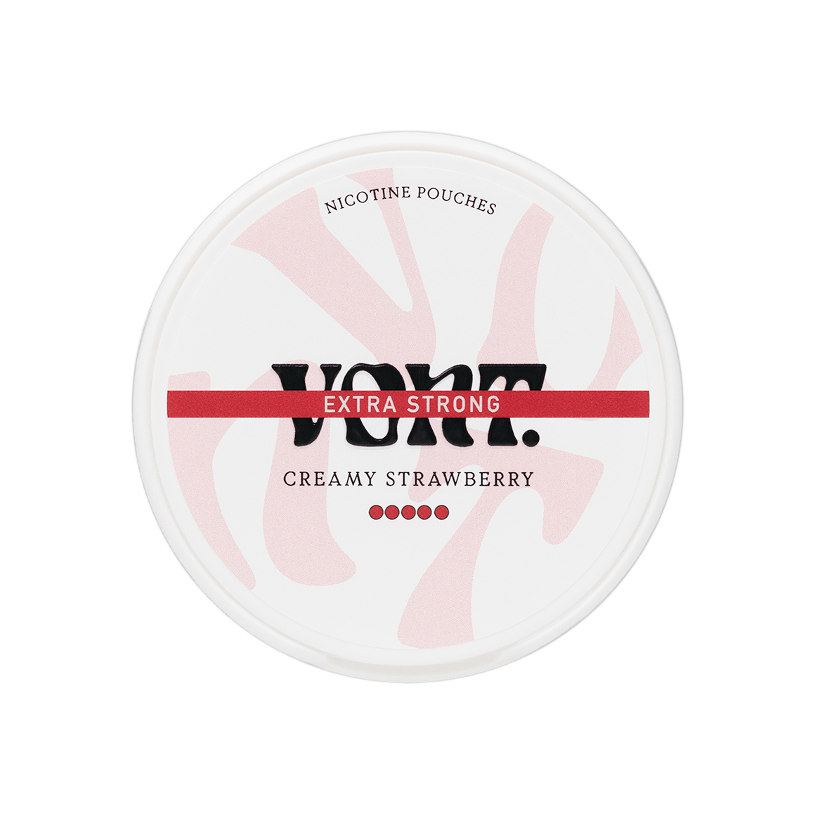 Vont Creamy Strawberry Extra Strong 12mg - The Snus Outlet