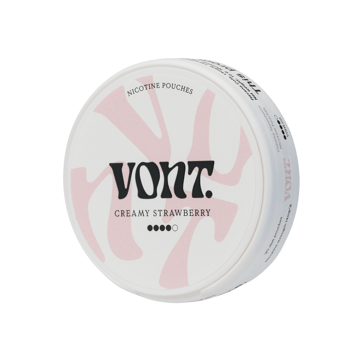Vont Creamy Strawberry Strong 7mg - The Snus Outlet