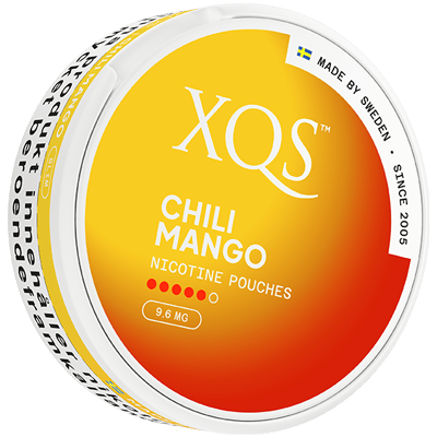 XQS Chili Mango X-Strong 9.6mg - SHORT DATE DEAL - The Snus Outlet