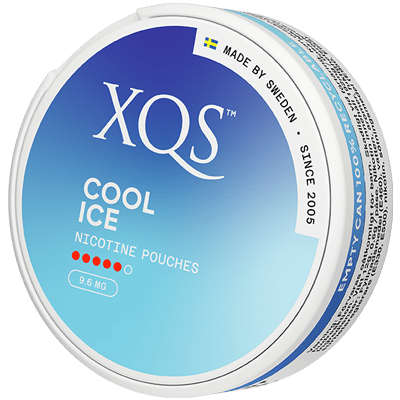 XQS Cool Ice X-Strong 9.6mg - SHORT DATE DEAL - The Snus Outlet